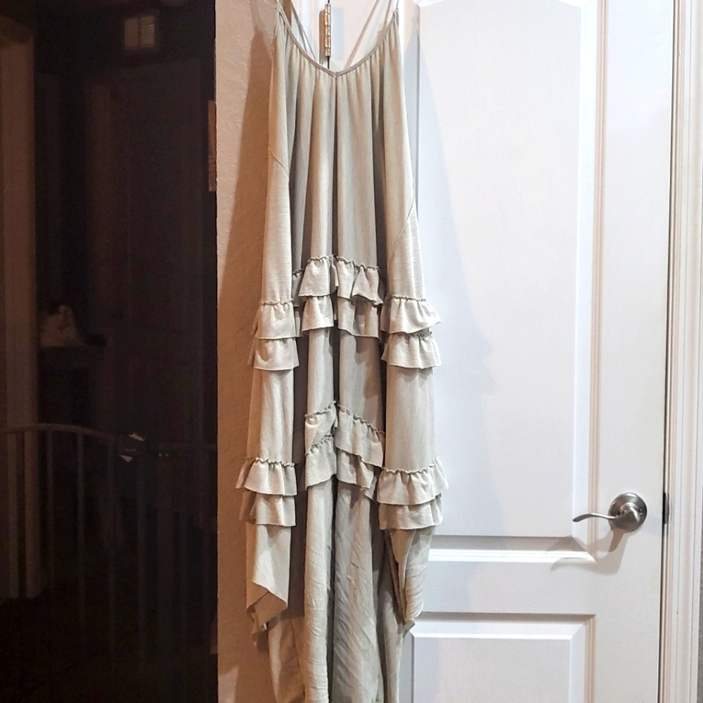 Beautiful long dress.